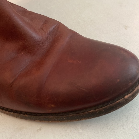 Frye brown leather high boots - Picture 4 of 16